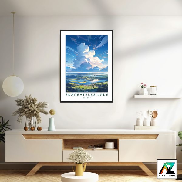 Artistry in New York Lakesides: Framed Wall Art of Skaneateles Lake