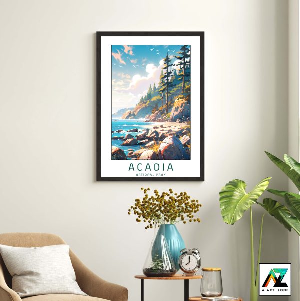 Redefine with Acadia: Hancock and Knox Counties Framed Art