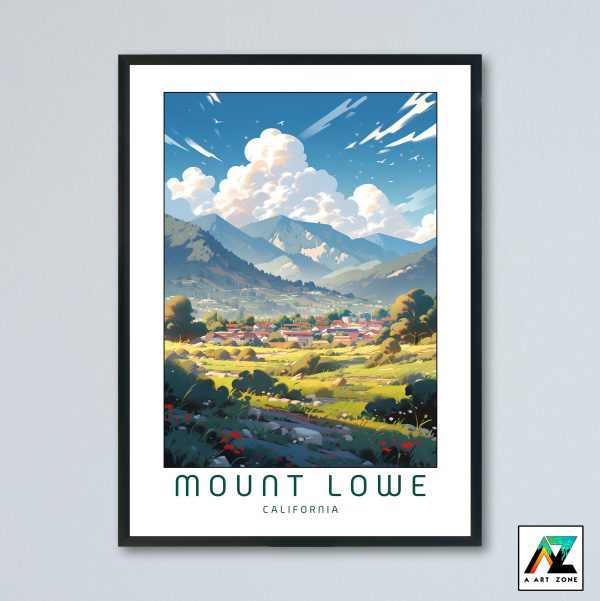 Mount Lowe Los Angeles California USA - Mountain Scenery Artwork