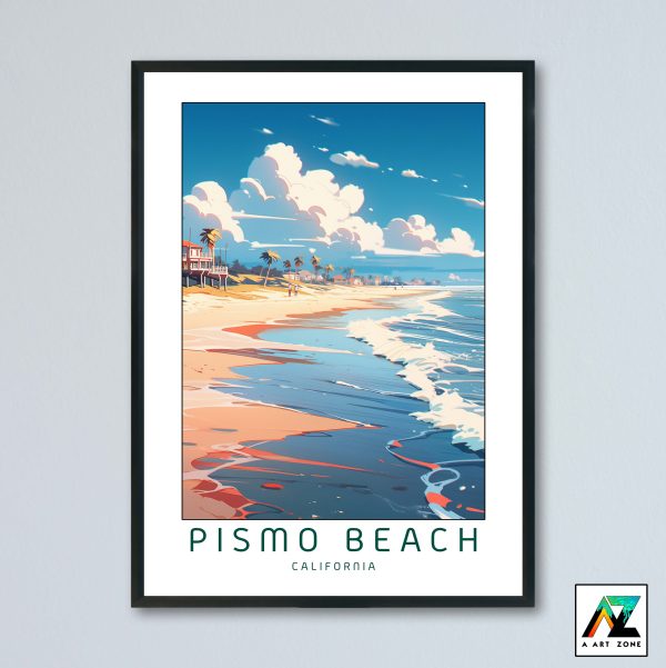 Pismo Beach San Luis Obispo California USA - State Beach Beach Scenery Artwork