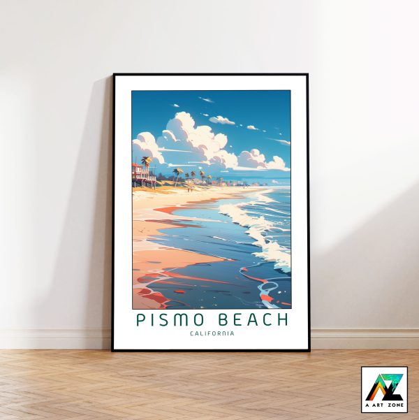 Coastal Bliss: Pismo Beach Framed Wall Art in San Luis Obispo