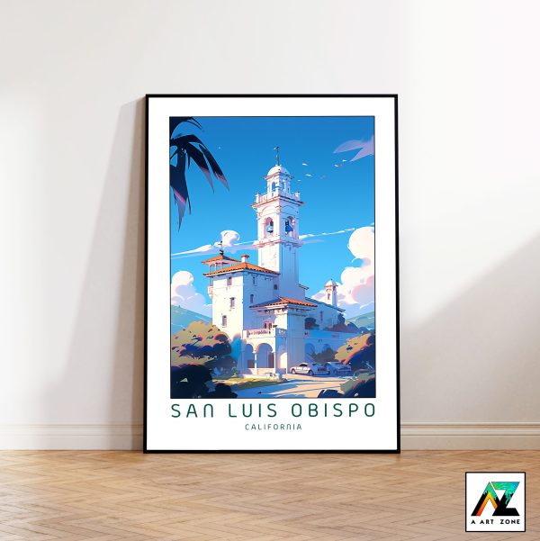 California's Urban Beauty: Framed Wall Art of San Luis Obispo and Santa Maria