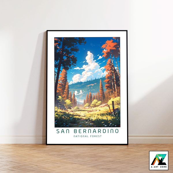 California Wilderness: San Bernardino National Forest Framed Wall Art