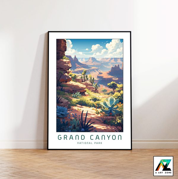 Redefine with Panoramic Nature: Coconino County Framed Art at the Grand Canyon