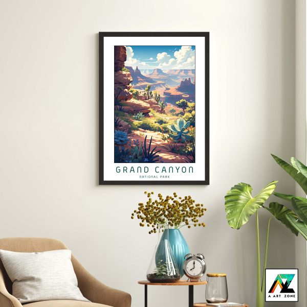 Elevate with Panoramic Delight: National Park Framed Masterpiece in Arizona
