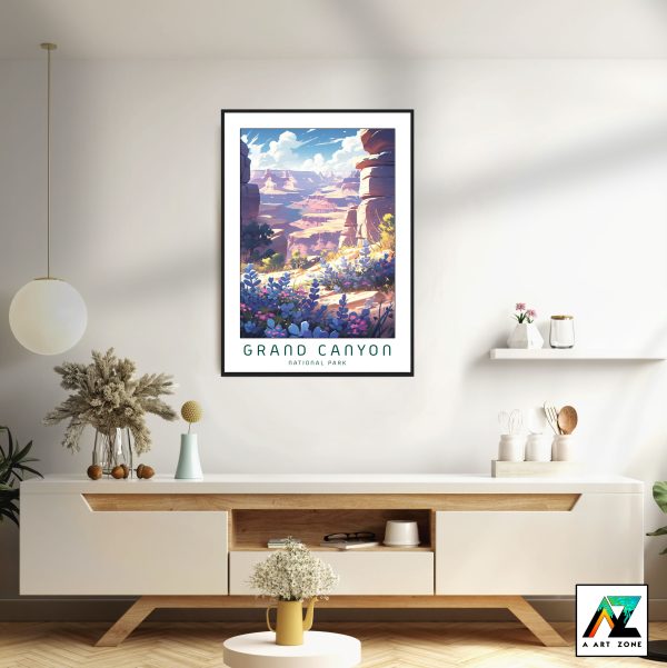 Elevate with Sunny Brilliance: National Park Framed Wall Art in Arizona