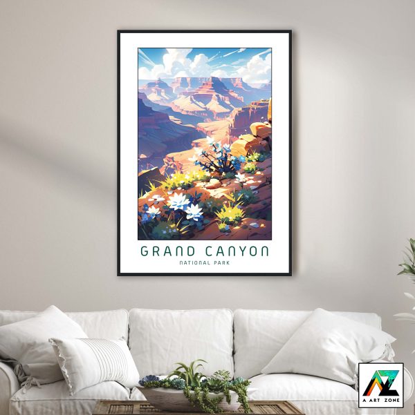 Wonder in Frames: Grand Canyon National Park Natural Wonder Poster Brilliance