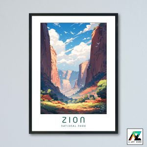 Redefine with Zion Beauty: Iron County Framed Art at Zion National Park