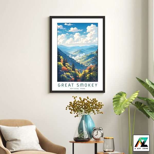 Redefine with Smoky Beauty: Haywood County Framed Art at Great Smoky Mountains