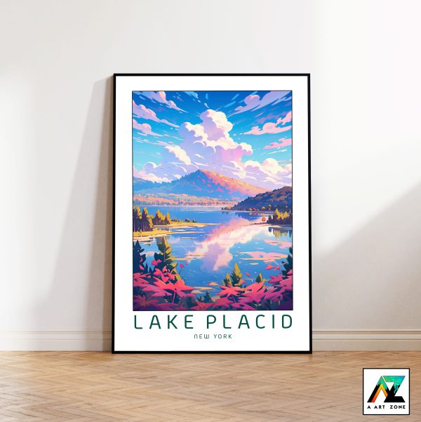 Lakeside Retreats: Lake Placid Framed Wall Art