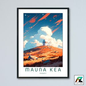 Mauna Kea Hawaiʻi County Hawaii USA - Volcano Scenery Artwork
