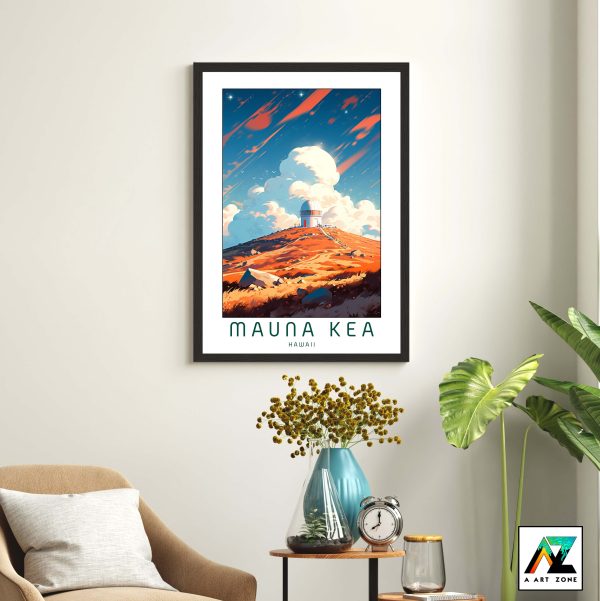 Artistry in Volcanic Wonderland: Framed Wall Art of Mauna Kea