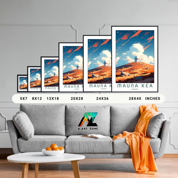 Volcanic Retreats: Mauna Kea Framed Wall Art