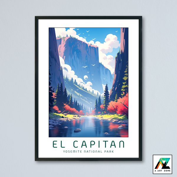 Elevate with El Capitan: Yosemite National Park Framed Masterpiece