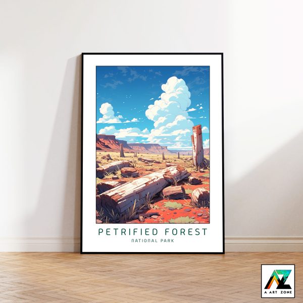 Serenity in Frames: Petrified Forest National Park Wall Art Extravaganza