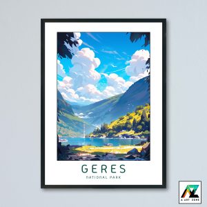 Gerês Majesty: Framed Wall Art Unveiling the Beauty of Norte, Melgaço in Portugal