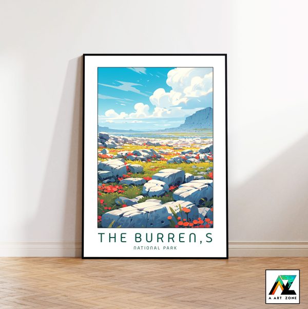 Serenity in Frames: The Burren's National Park Wall Art Extravaganza