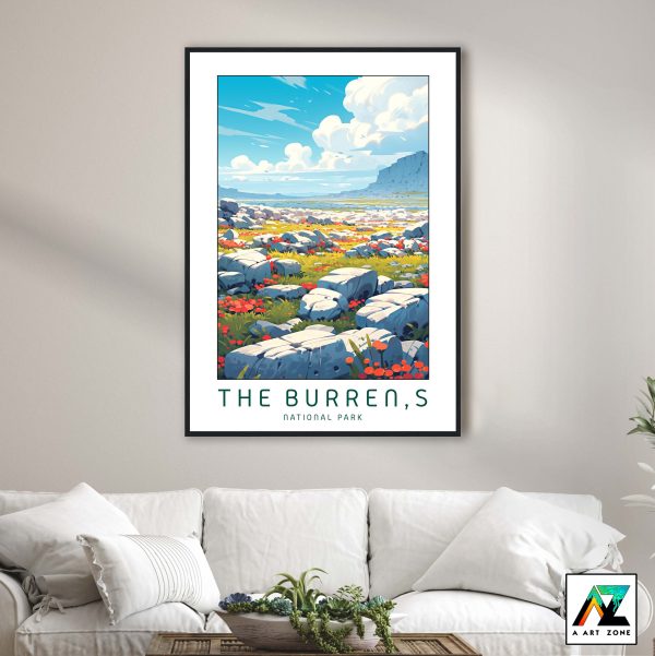 Redefine with Wilderness Beauty: County Clare Framed Art at The Burren's National Park