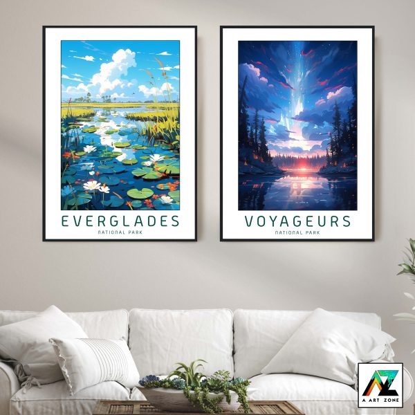 Serenity in Frames: Everglades National Park Wall Art Extravaganza