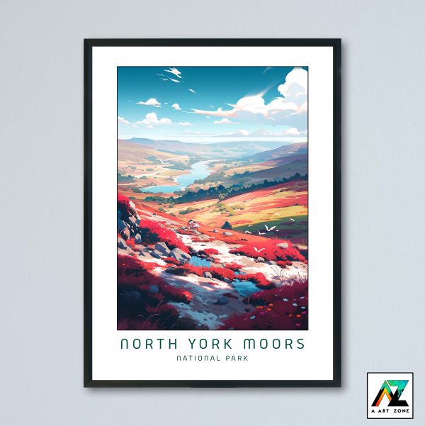 Redefine with Wilderness Beauty: North Yorkshire Framed Art at North York Moors National Park