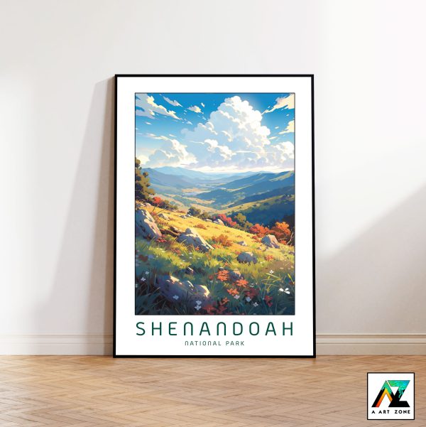 Virginia's Gem: Shenandoah National Park Wall Art in Picturesque Front Royal