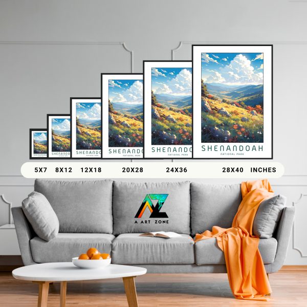 Breathtaking Park Landscapes: Framed Artwork Showcasing Front Royal's Serenity