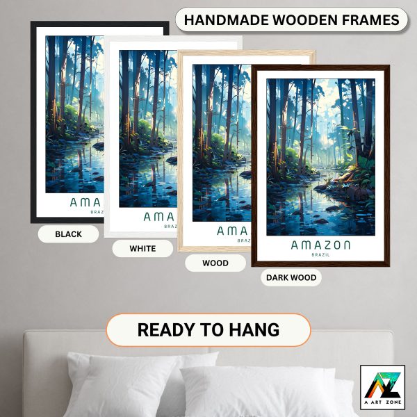 Brazilian Beauty: Amazon Forest Manaus Wall Art