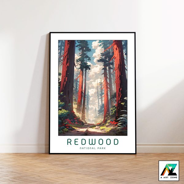 Redefine with Redwood: Del Norte County Framed Art