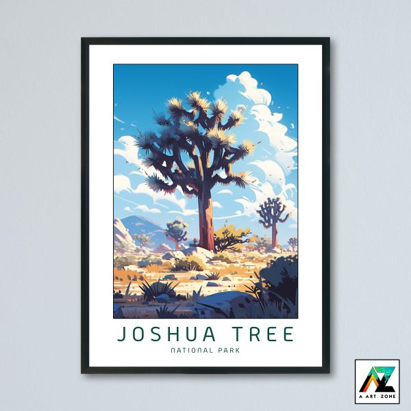 Desert Dreams: Joshua Tree National Park Framed Wall Art