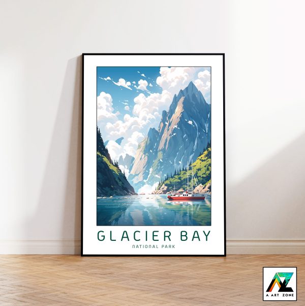Wilderness Dreams: Glacier Bay National Park Framed Wall Art