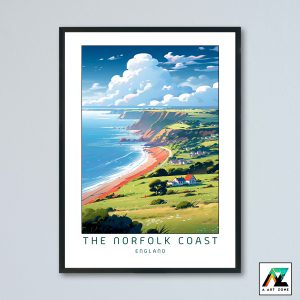 The Norfolk Coast Wall Art Eastern England UK - Coast Scenery Artwork