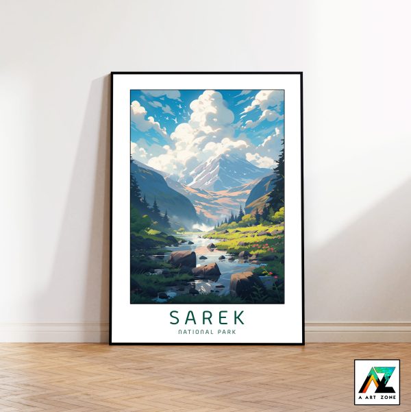 Untamed Nordic Peaks: Sarek National Park Framed Wall Art