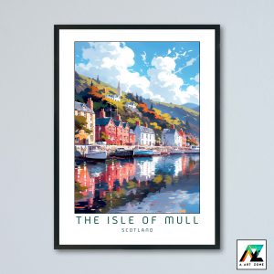 The Isle Of Mull Wall Art West Coast Scotland UK - Island Scenery Artwork
