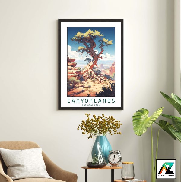 Moab's Timeless Beauty: Canyonlands Framed Wall Art in National Park