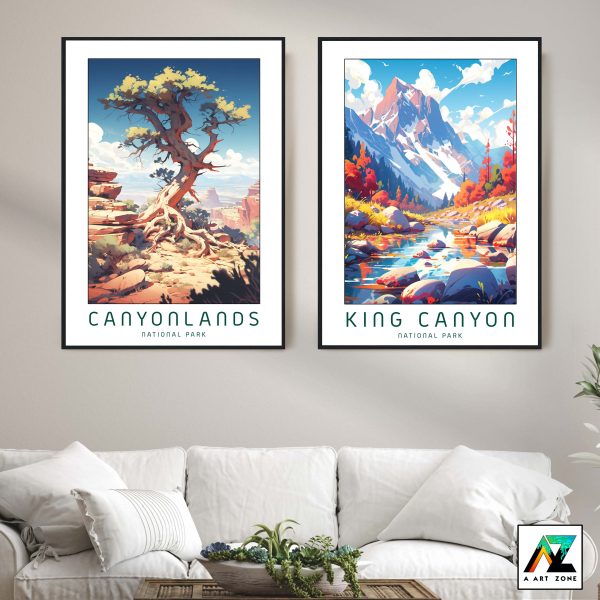 Canyon Landscapes: Canyonlands National Park Framed Wall Art
