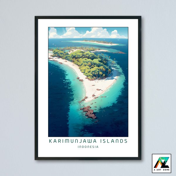 Karimunjawa Islands Wall Art Central Java Indonesia - Island Scenery Artwork