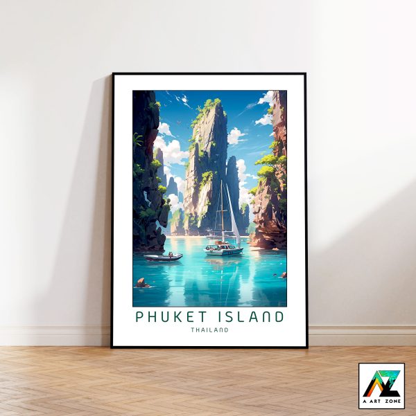Island Paradise: Phuket Island Framed Wall Art