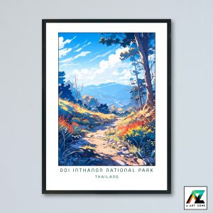 Nature's Elegance: Doi Inthanon Framed Wall Art in Chom Thong District, Thailand