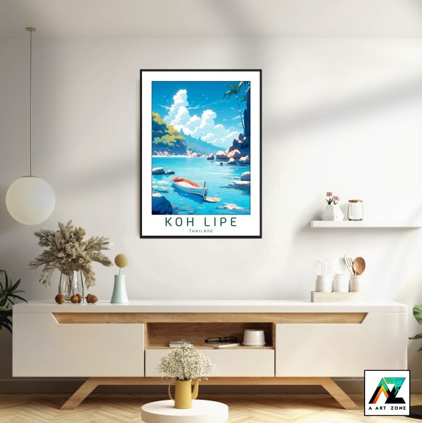 Satun's Timeless Beauty: Koh Lipe Framed Wall Art