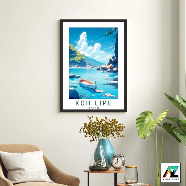 Thai Island Haven: Koh Lipe Framed Wall Art