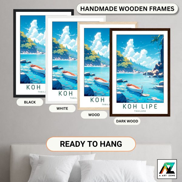 Exotic Majesty: Framed Wall Art of Koh Lipe, Satun Province