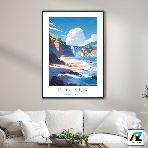 Redefine with the Coast: California State Park Framed Art