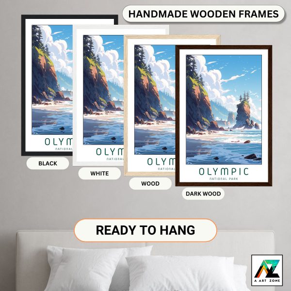 Washington Wonderland: Olympic National Park Framed Wall Art