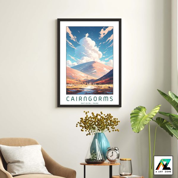 Scottish Sanctuary: Cairngorms National Park Framed Wall Art