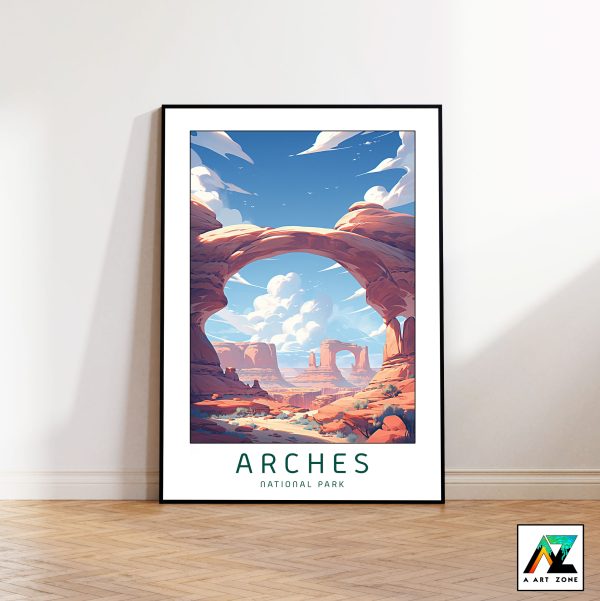 Utah Sanctuary: Arches National Park Framed Wall Art