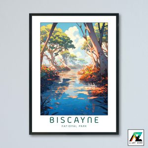 Biscayne National Park Miami Dade County Florida USA - National Park Scenery Artwork