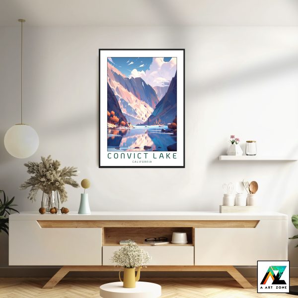 Artistry in Natural Wonders: California's Mono County Framed Wall Art