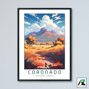 Coronado National Forest Tucson Arizona USA - National Forest Scenery Artwork