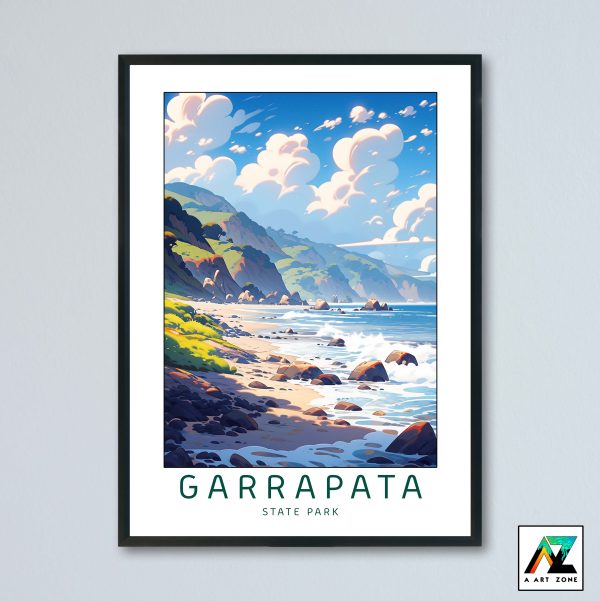 Garrapata State Park Carmel California USA - State Park Scenery Artwork