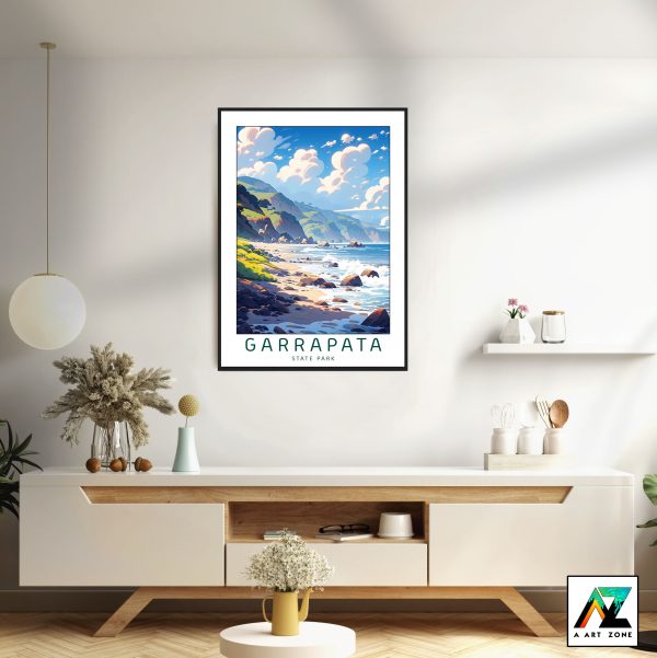 California Dreaming: Garrapata State Park Framed Wall Art